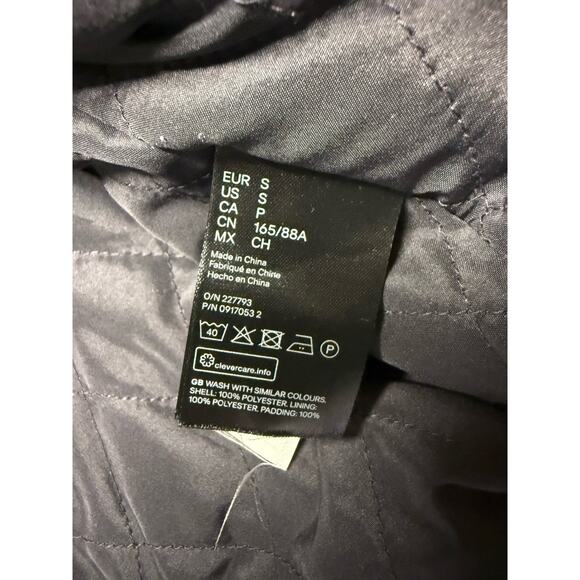 Kangol X H&M Mens Oversized Coat Jacket Size Small Color Gray - Picture 3 of 14